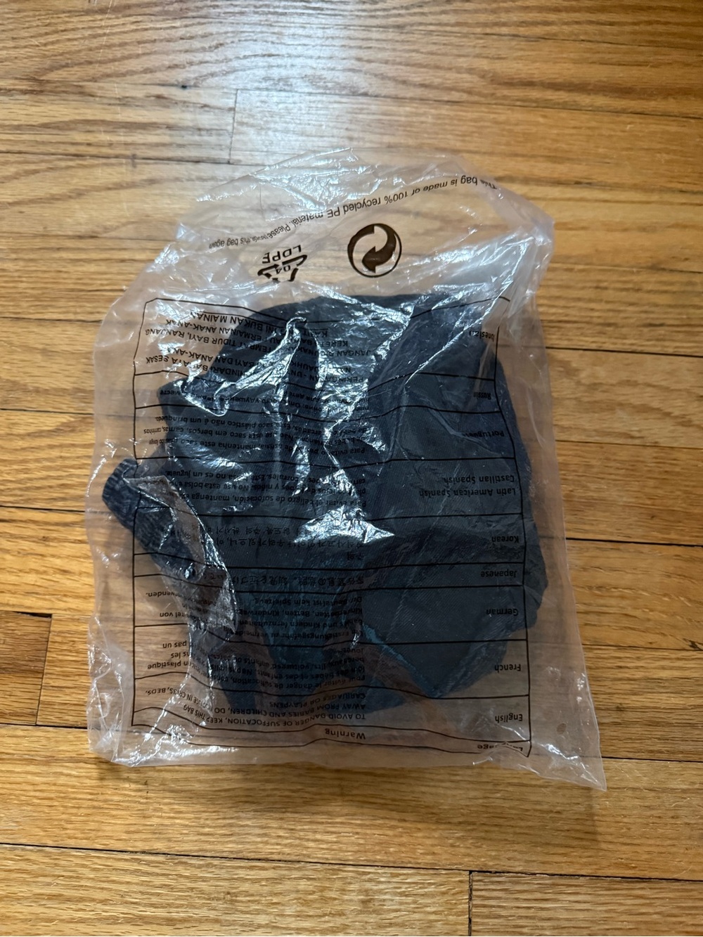 Levi's Black denim Long-Sleeve Square-Neck Fitted Top - Picture 2 of 7